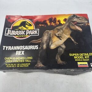 1993 Jurassic Park Tyrannosaurus Rex T-Rex Lindberg Model Kit 70271 NEW‎